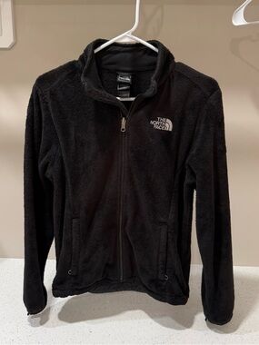 The North Face Black Full-Zip Plush Fleece Jacket